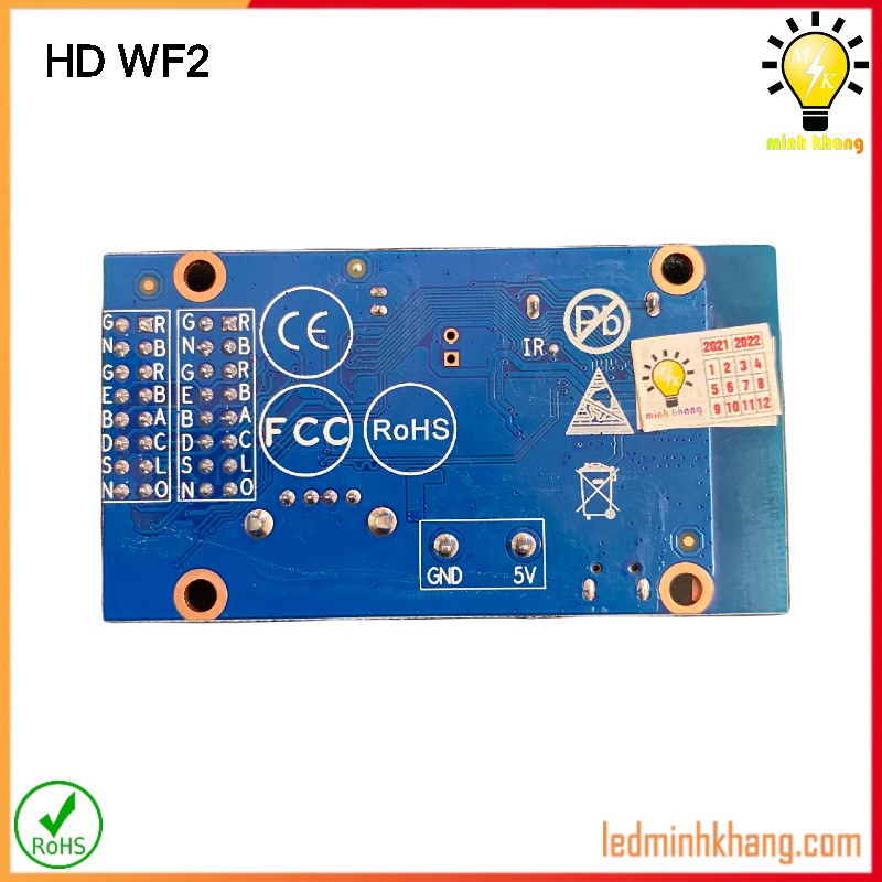 Card HD WF2 điều khiển full màu có wifi