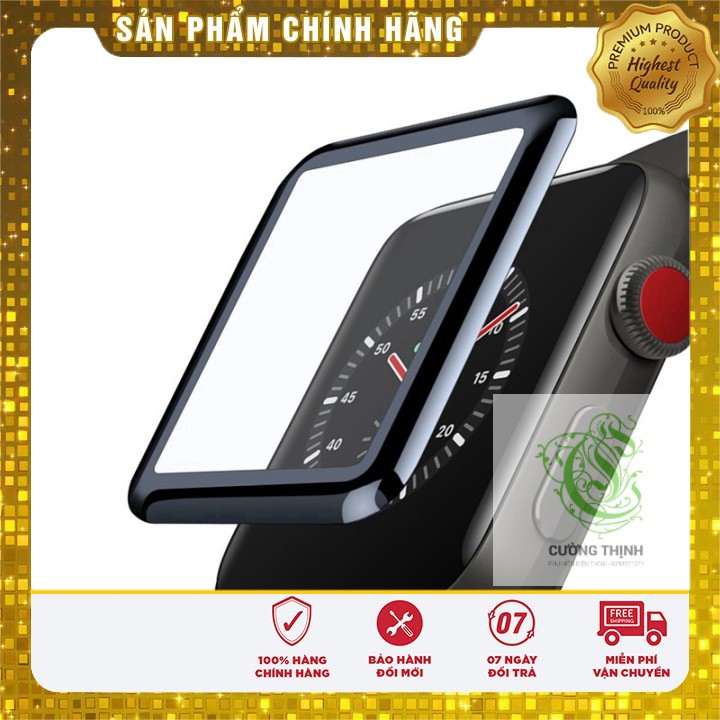 táo Watch Series 5 4 3 2 1 Kính cường lực cong 9H cho đ/hồ smart 38mm 40mm 42