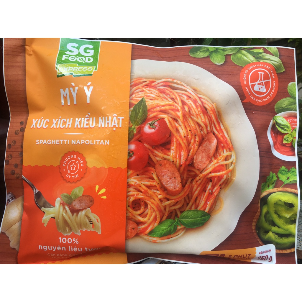 Mì Ý xúc xích kiểu Nhật Saigon food 250g | BigBuy360 - bigbuy360.vn