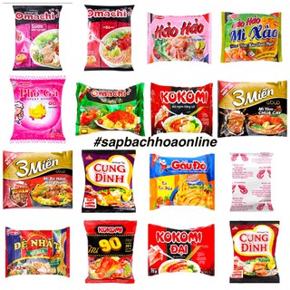SET MÌ TÔM GÓI CÁC LOẠI (NGẪU NHIÊN)