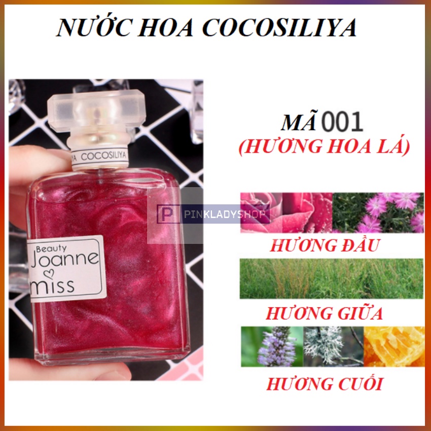 Nước Hoa Nhũ Đỏ 50Ml/Chai (001) Berlin Lady Hương Hoa Cỏ Thơm Ngát