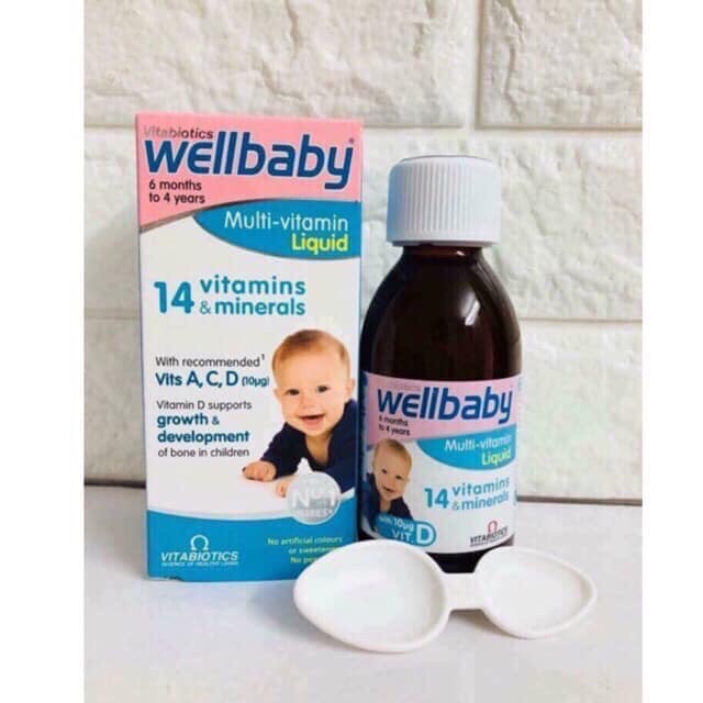 Vitamin tổng hợp WELLBABY cho bé từ 6m+