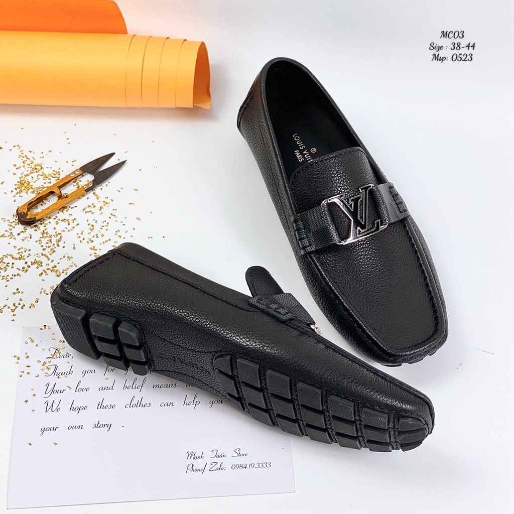 Giày Moccasin Nam MC03 Da bò cao cấp