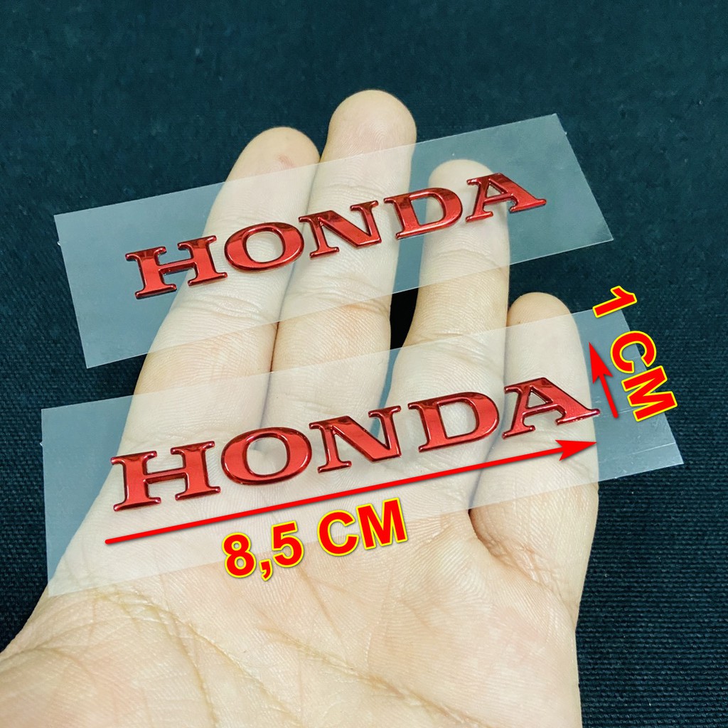 TEM CHỮ HONDA ZIN THAY THẾ HÀNG CAO CẤP SIÊU DÍNH