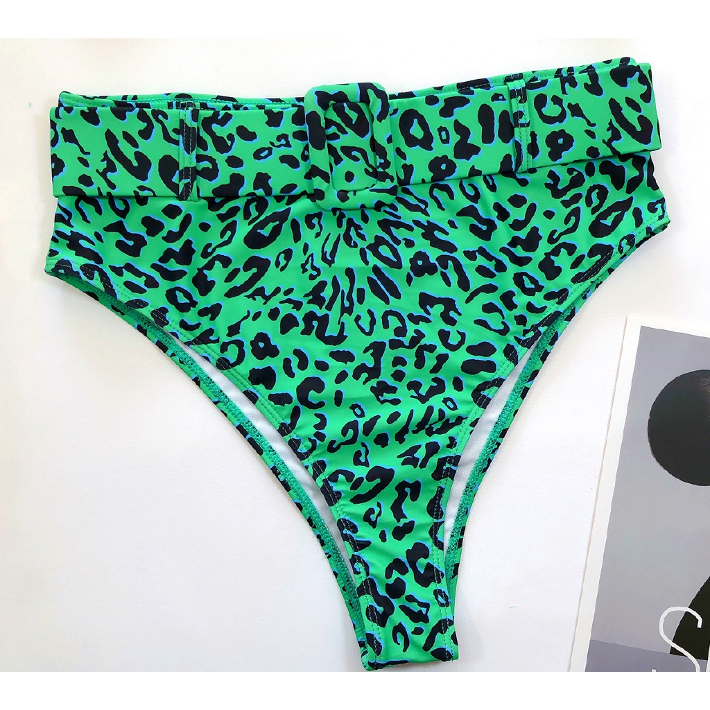 Set Đồ Bơi Lưng Cao Họa Tiết In Thiết Kế Đơn Giản Cho Phái Nữ