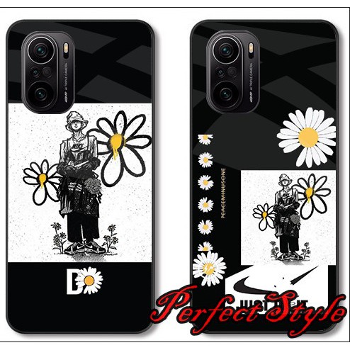 Ốp lưng họa tiết hoa lá phủ bóng Xiaomi Redmi K40 gaming K40 redmi 10 note 10 4g 5g note 10 pro Mi 11 lite Mi 11T