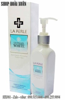 Kem dưỡng da toàn thân Laperle white skin lotion silk protein body time less Truth Snow white - HX1720