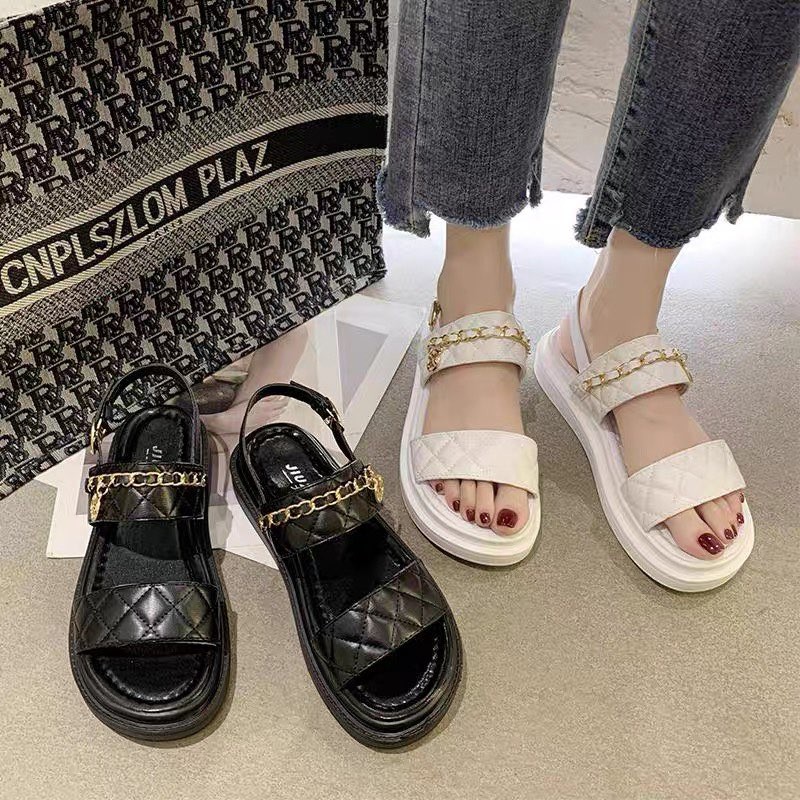 Dép quai hậu ChaneI xích quai sau