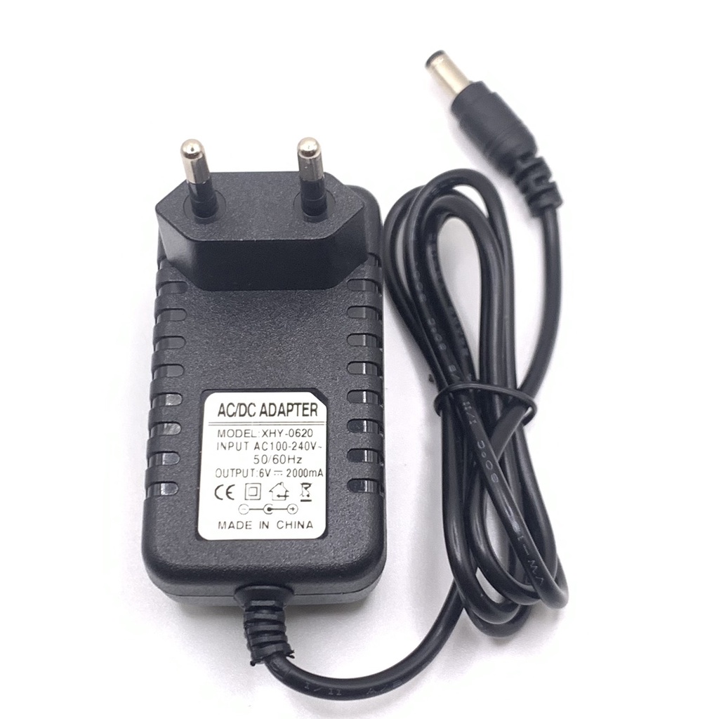 Nguồn 6v 2a Chân To Chất Lượng Cao - Adapter 6v 2a Giá Tốt - Nguồn Adapter 6v 2a Lỗi 1 Đổi 1 Trong 7 ngày