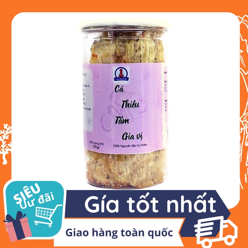 cá thiều nướng tẩm gia vị
