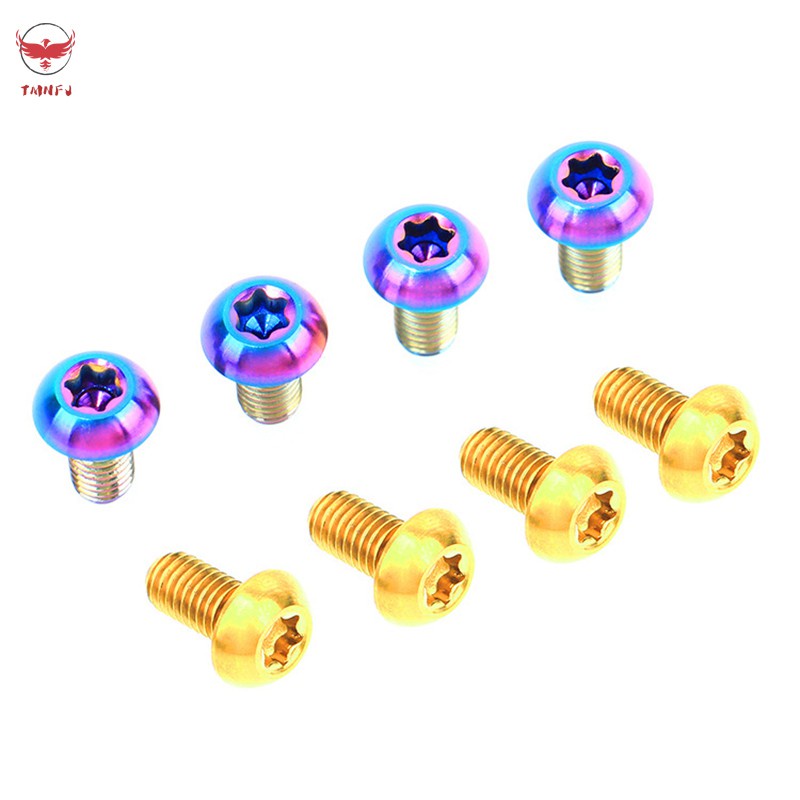 Ốc Cố Định Phanh Đĩa Bằng Hợp Kim Titan Chống Rỉ Phù Hợp Cho Xe Đạp Leo Núi