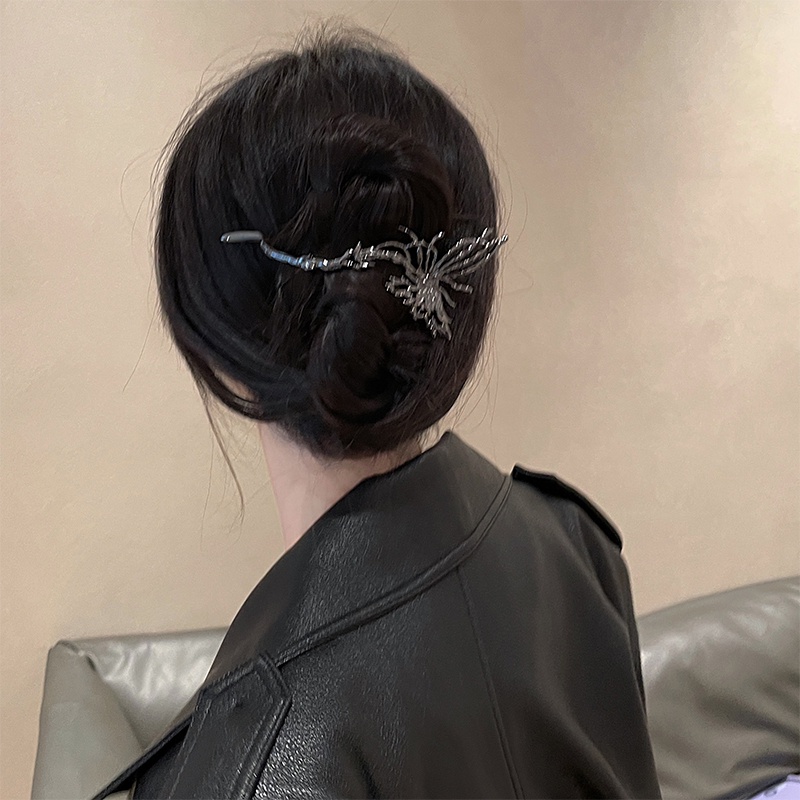 Kẹp tóc hình bướm bằng kim loại sang trọng cao cấp