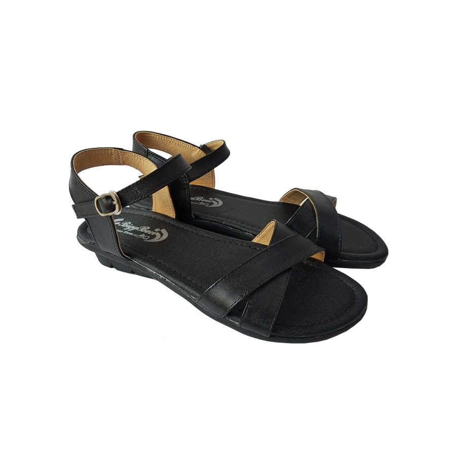Giày sandal nữ da bò BIGGBEN HKD175