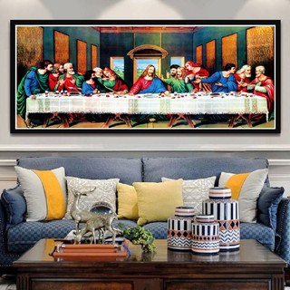 Tranh Thêu Chữ Thập Bữa Tiệc Ly LV3353 - 12 Thánh Tông Đồ