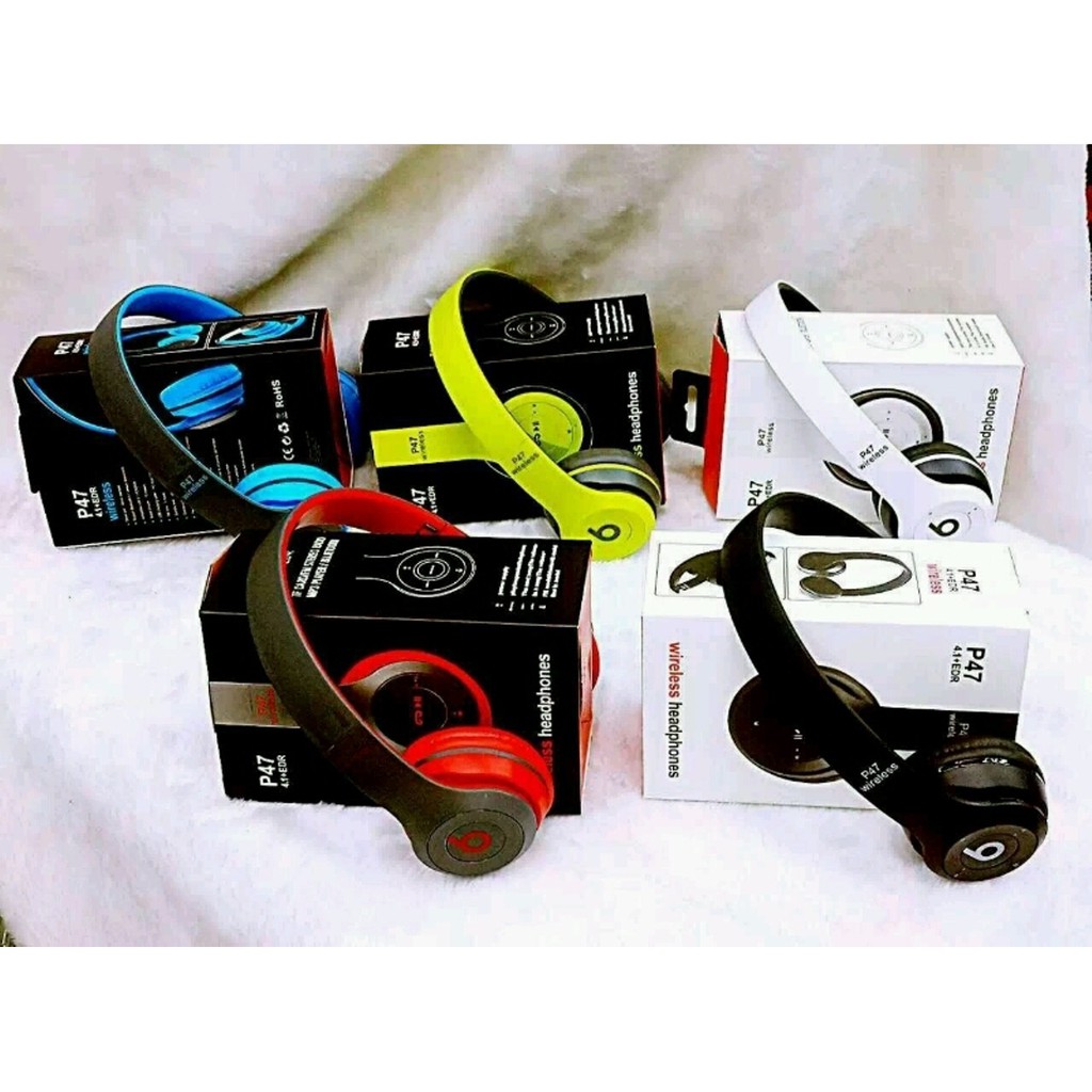 Tai nghe bluetooth P47 -  Tai nghe bluetooth chụp tai cao cấp P47 màu sắc ngẫu nhiên âm thanh cực đỉnh | BigBuy360 - bigbuy360.vn