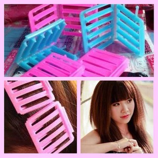 Bộ 5 kẹp dập xù chân tóc lọại to đúp đôi