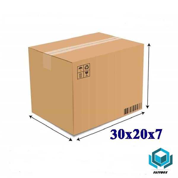 FB - 20 Thùng Carton 30x20x7 Cm