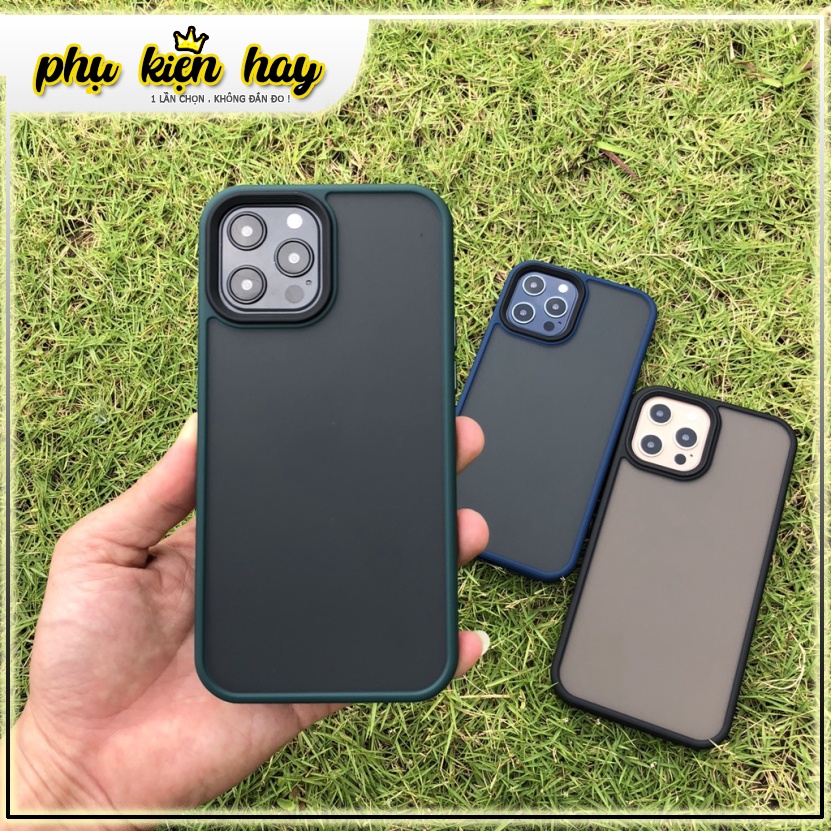 Ốp lưng iPhone Cao Cấp nhám mờ ROCK   [CHỐNG BÁM BẨN]   dành cho IPhone 12 Pro Max / 12 Pro / 12 / 12 Mini