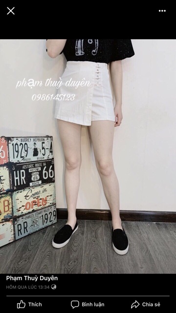 Quần Giả Váy Xẻ Vạt (ảnh thật, video) | BigBuy360 - bigbuy360.vn