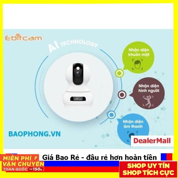 Model miễn phí cloud 2020 ko dây ebitcam E3 2.0Mp chính hãng +32Gb