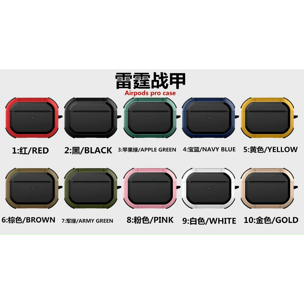 - Case Ốp Cao Cấp Dành Cho Airpod 1/2, Airpod 3, Airpod Pro - Nhựa TPU PC 2 Lớp Cao Cấp Chống Va Đập, Siêu Bền