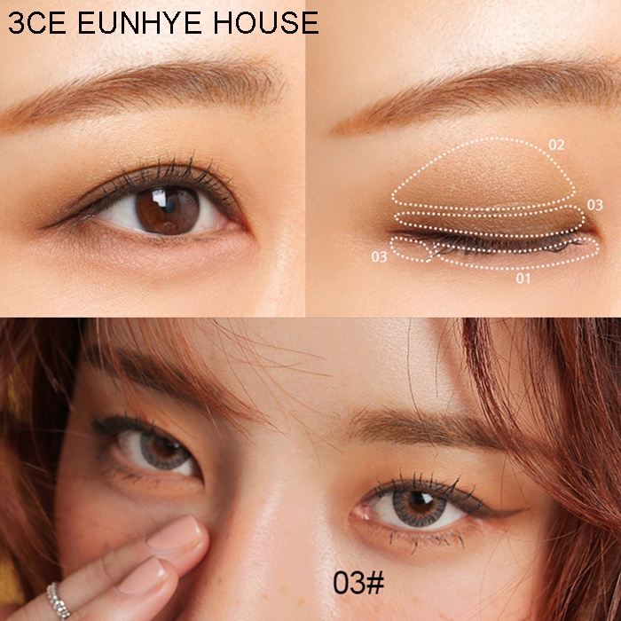 Phấn Mắt Phối 3 Màu 3CE Eunhye House Triple Shadow 3,5g