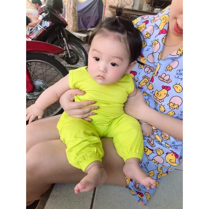 Đồ Bộ Bé Trai, Bé Gái Minky Mom Chất Thun Lạnh, Đồ Bộ Cho Bé Mặc Nhà Cộc Tay Mùa Hè MKM21-01 .