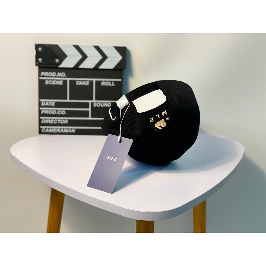 Mũ lưỡi trai, Nón kết xuất khẩu Zeni Store L.A đen logo vàng thêu chữ nổi Siêu HOT Freeship, Full Hộp