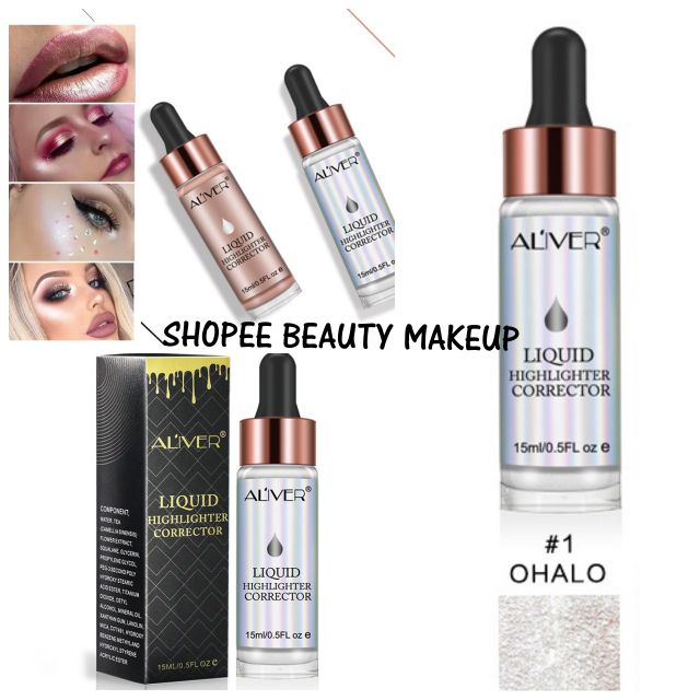 GEL LỎNG NHŨ HIGHLIGHTER BẮT SÁNG ALIVER LIQUID TRẮNG