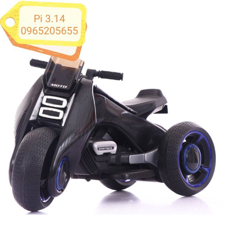 Xe máy điện trẻ em NEXTIOO, xe MOTO điện cho bé nhập chính ngạch loại 1 /Pi 3.14/