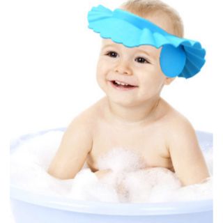 Nón Gội Đầu Có Vành Che Tai Cho Bé
