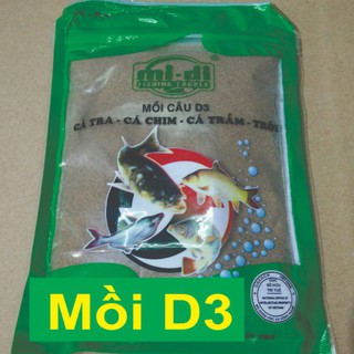 Mồi Câu Cá D1 - D2 - D3 - 200Gr