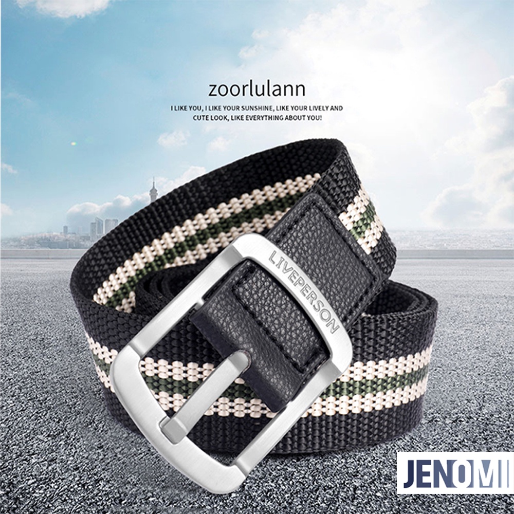 Thắt lưng nam vải bố,dây nịt nam vải dù khóa chống gỉ siêu bền cao cấp