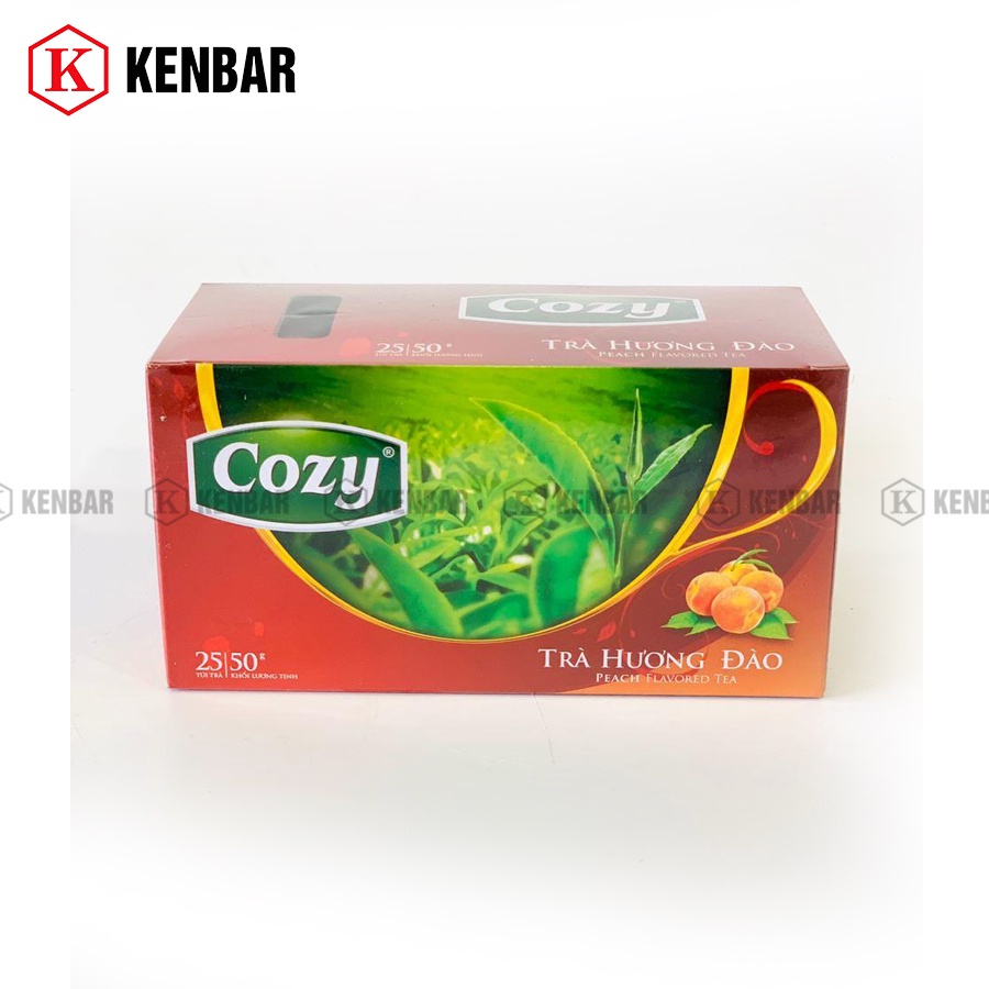 Trà Cozy Dâu / Đào / Vải / Táo Túi Lọc ( KENBAR )