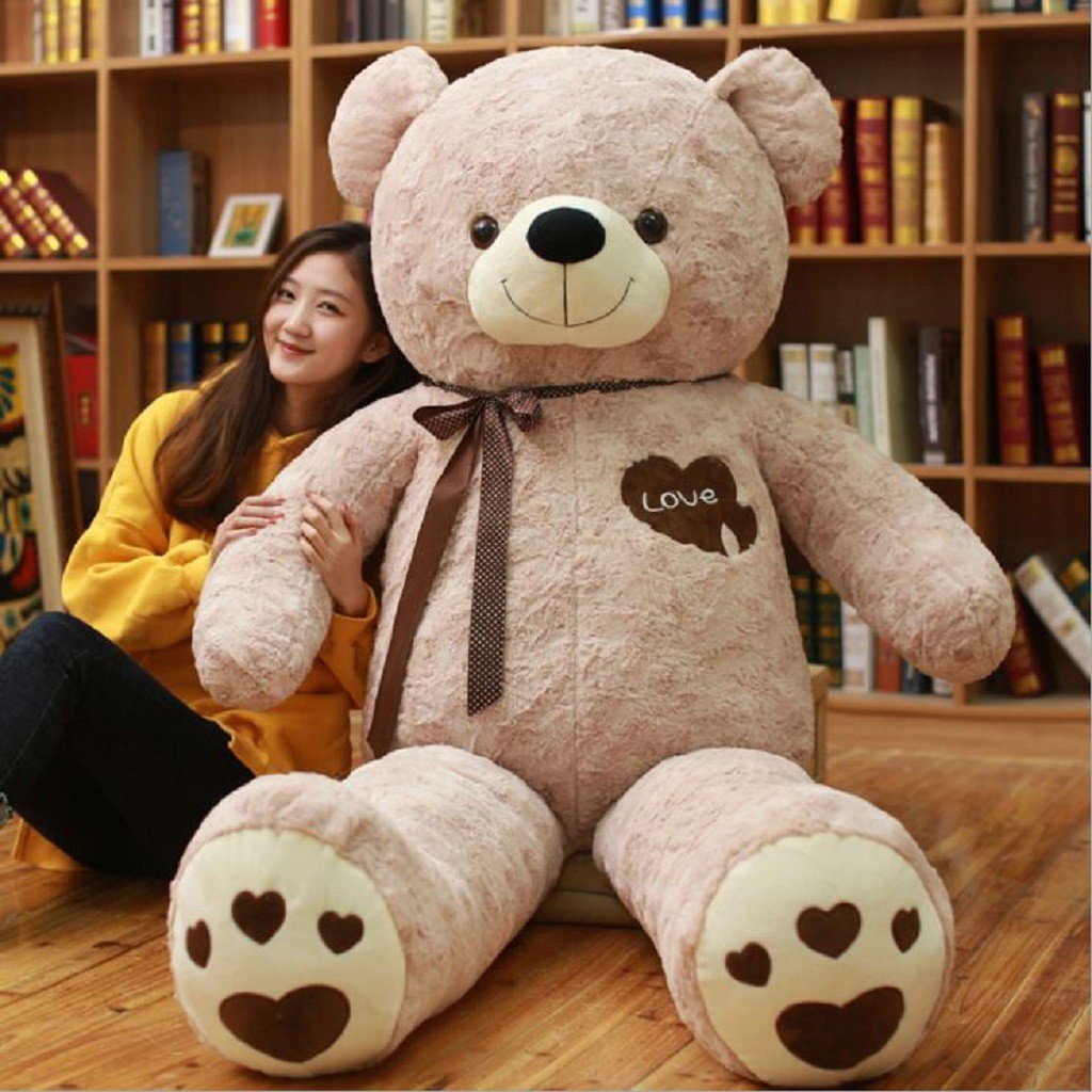 Gấu bông Teddy BiBi siêu to cỡ lớn - Đồ chơi thú nhồi bông sang trọng