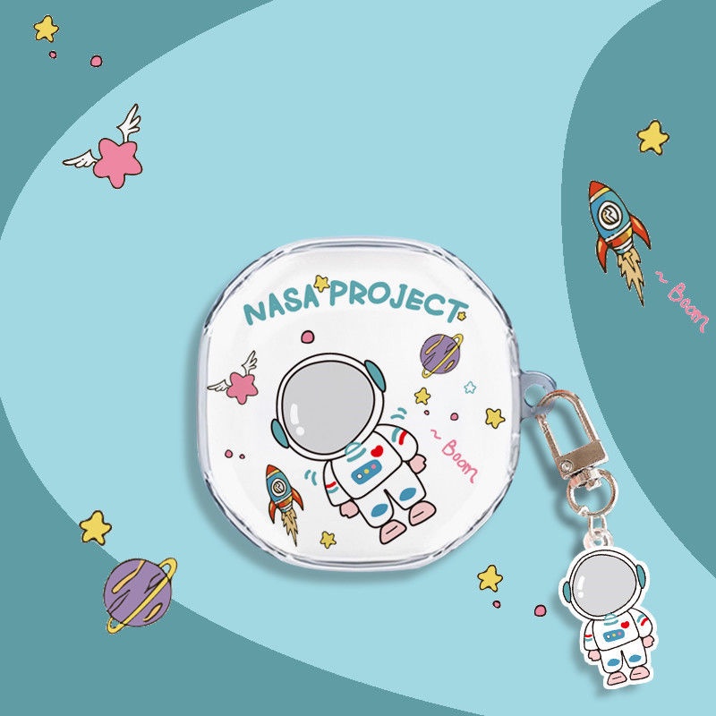 Vỏ đựng bảo vệ cho hộp sạc tai nghe BASEUS Wm01 chống rơi họa tiết hoạt hình đáng yêu