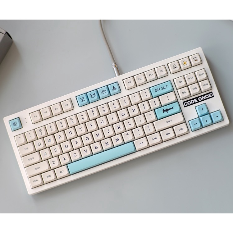 Keycap PBT XDA Shimmer, Milk kiểu in Dyesub nút bàn phím cơ phù hợp nhiều loại bàn phím cơ bản