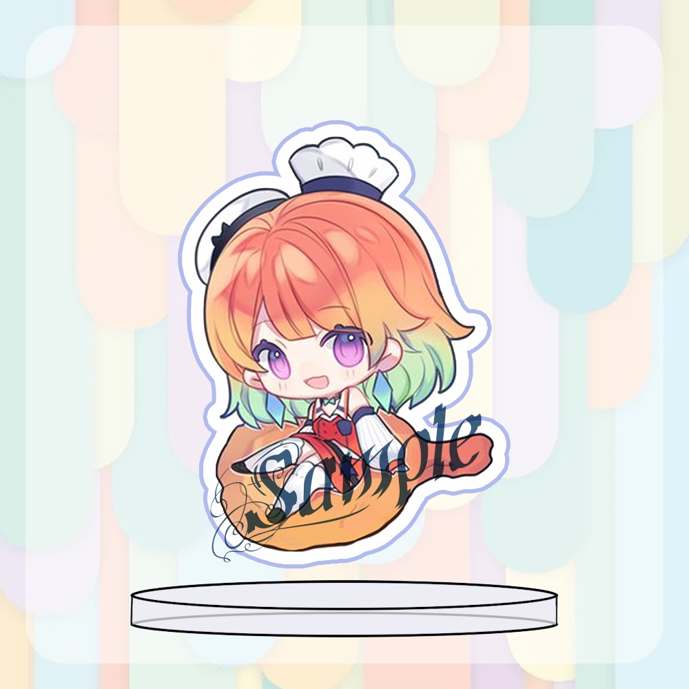 ( MINI ) Mô hình Standee HOLOLIVE Vtuber game anime chibi mica trưng bày