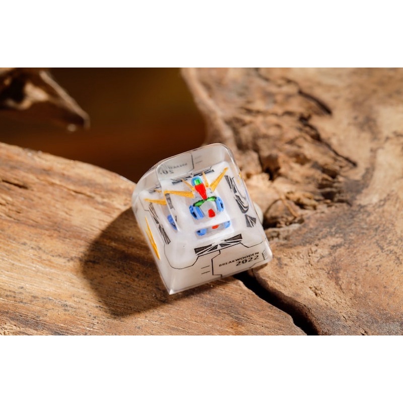 Nút bàn phím cơ Gundam heard.Keycap resin.Keycap Artisan