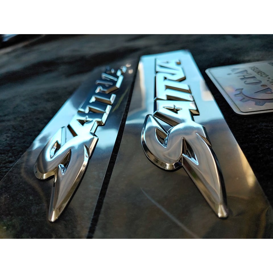 TEM CHỮ NỔI SATRIA - SATRIA FI, RAIDER FI - CHÍNH HÃNG INDONESIA - ACR DOHC shop