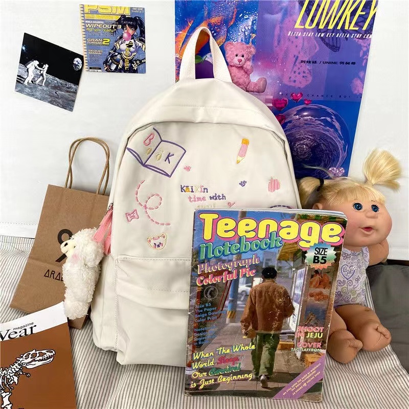 Balo Đi Học Thiết Kế Dễ Thương Dành Cho Nữ Sinh