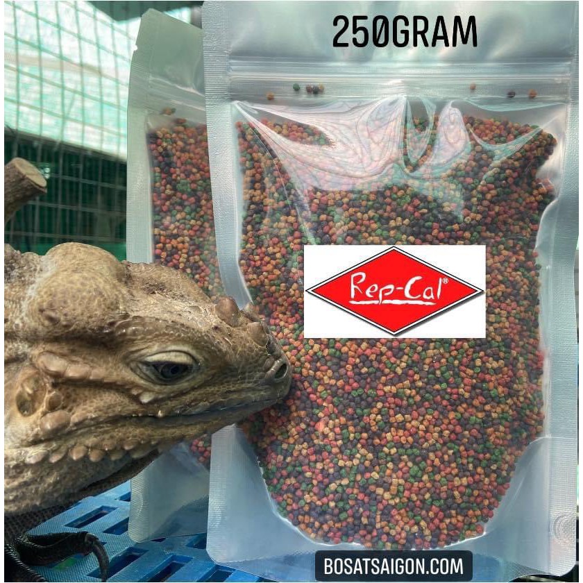 REPCAL JUVENILE HẠT NHỎ 250gr - THỨC ĂN BÒ SÁT, IGUANA, RỒNG NAM MỸ