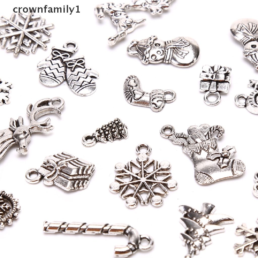 [crownfamily1] 19 Mặt Dây Chuyền Bạc Tây Tạng Hỗn Hợp Trang Sức Thủ Công
