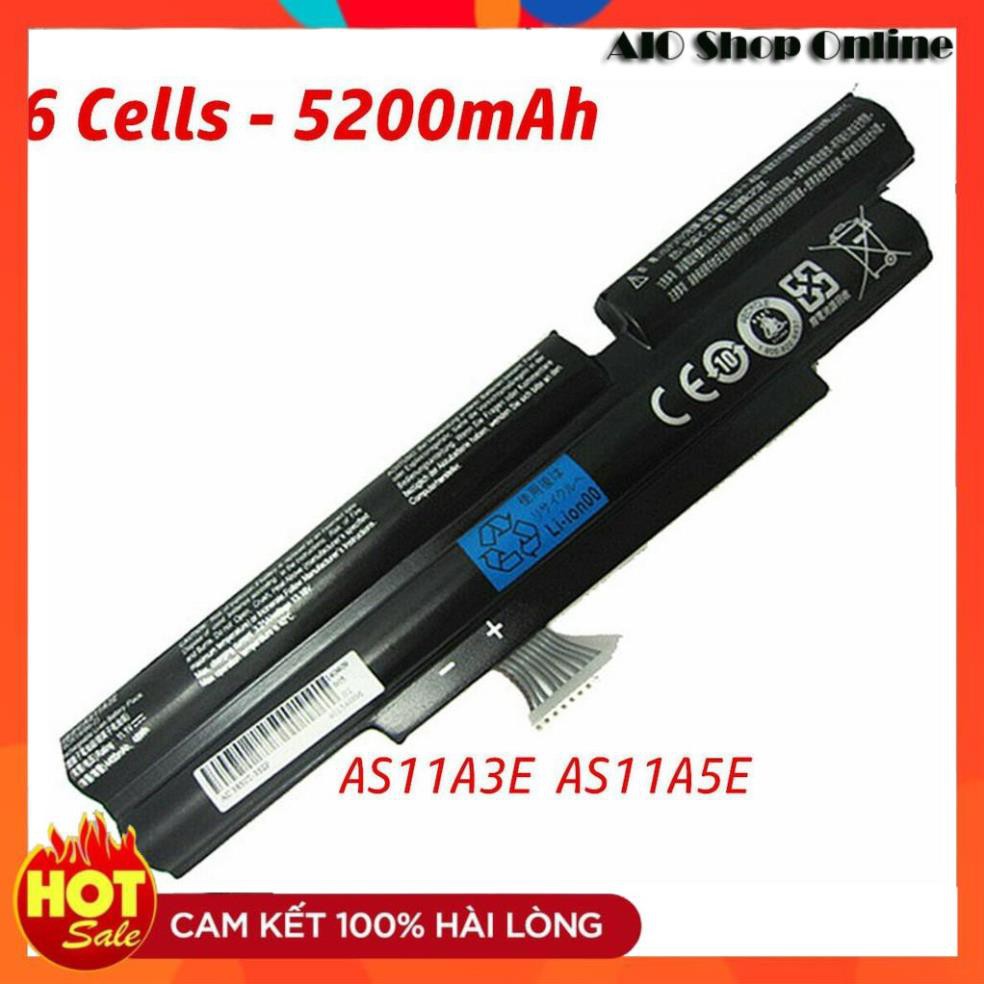 ⚡ Pin laptop Acer Aspire TimelineX 3830G 4830T 5830T 4830 5830 3830T 5830TG 3830TG AS5830TG AS11A3E 6cell BH 12 tháng