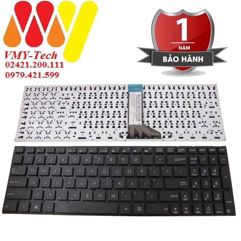Bàn phím laptop Asus X553 X553M X553MA Keyboard NEW - Bảo hành 1 năm