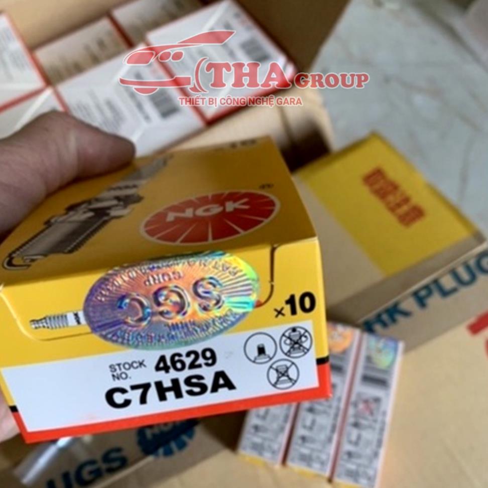 Bugi NGK Xe Dream Wave C5 Chân Ngắn $ C9 Chân Dài Hàng Chính Hãng Ngk