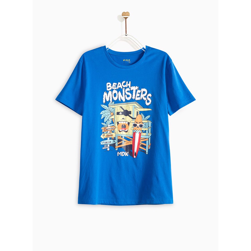 Áo Thun Trẻ Em Trai M.D.K Beach Monster T-shirt M.D.K - chất liệu cotton mềm mại, thoáng mát