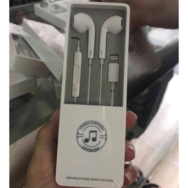 Tai nghe bluetooth ip7/8/x/xsmax/11/11pro hộp dài zin có mic