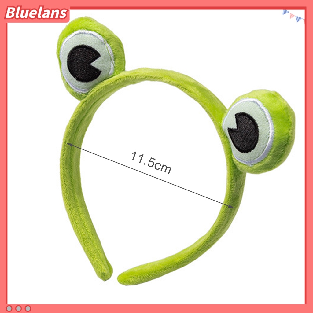 Băng Đô Cài Tóc Co Giãn Chống Trượt Hình Ếch / Động Vật Dễ Thương Dành Cho Bạn Nữ 48h