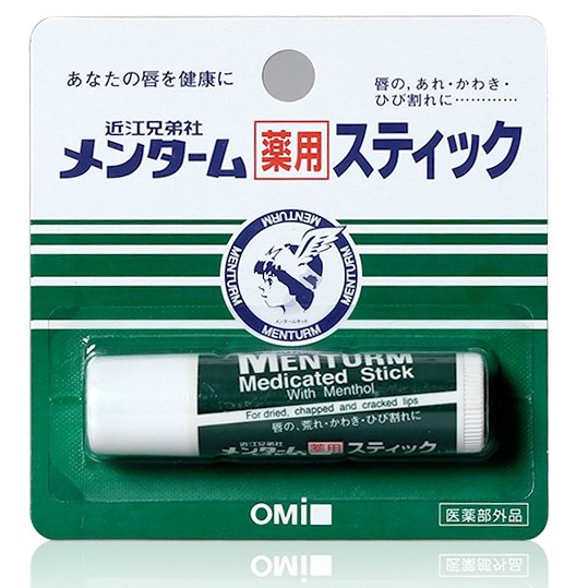 Son Dưỡng Môi OMI Brotherhood Menturm Medicated Lip Balm Stick (4g) | Thế Giới Skin Care